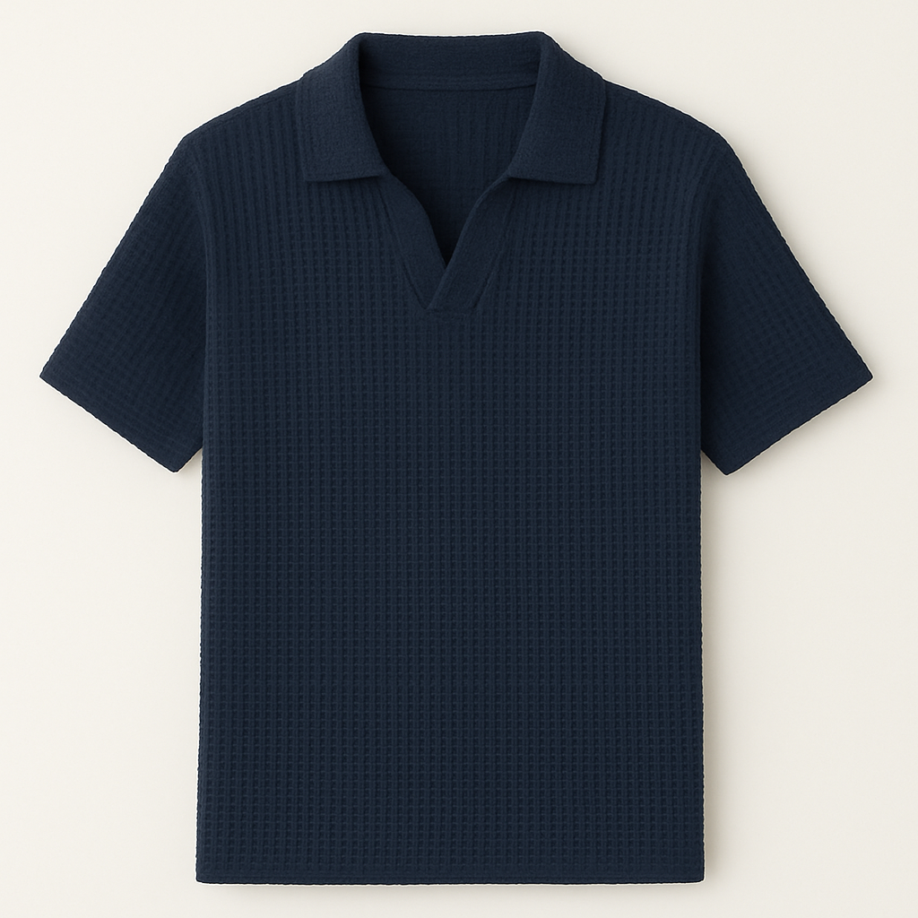 Linnen Polo Shirt Mænd-6