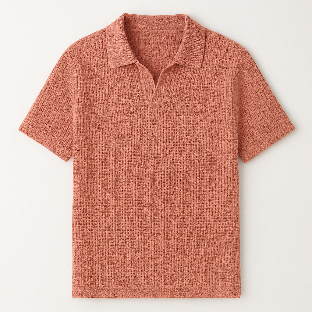 Linnen Polo Shirt Mænd-2