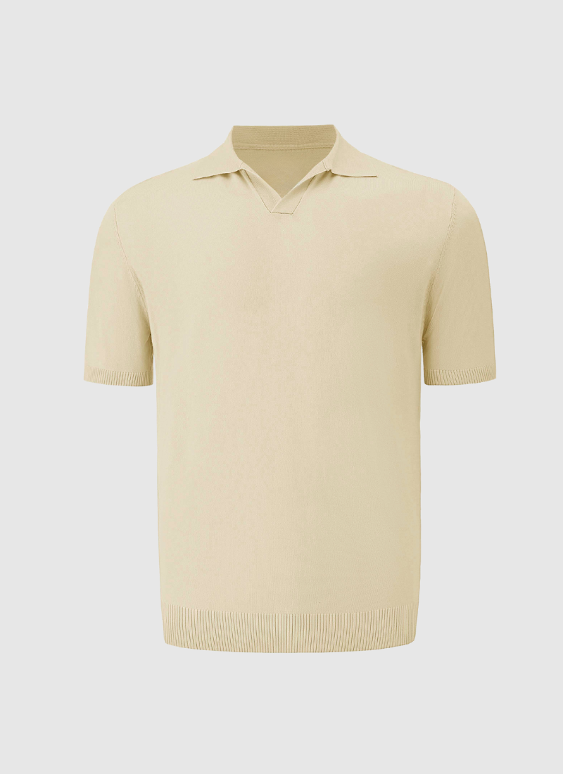 Variant image for Linnen Polo T Shirt Mænd-16