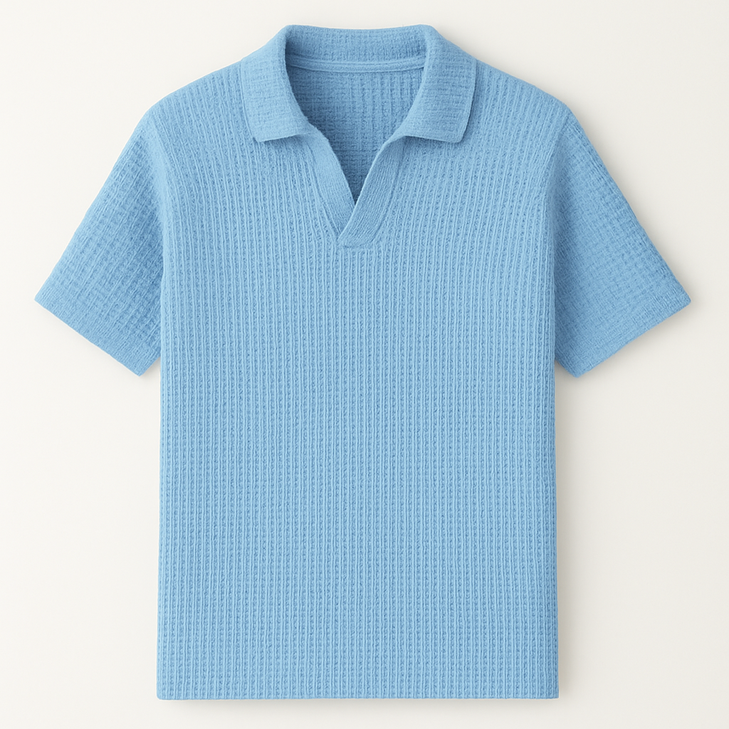 Linnen Polo Shirt Mænd-4