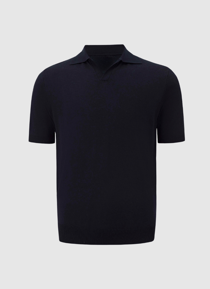 Variant image for Linnen Polo T Shirt Mænd-11