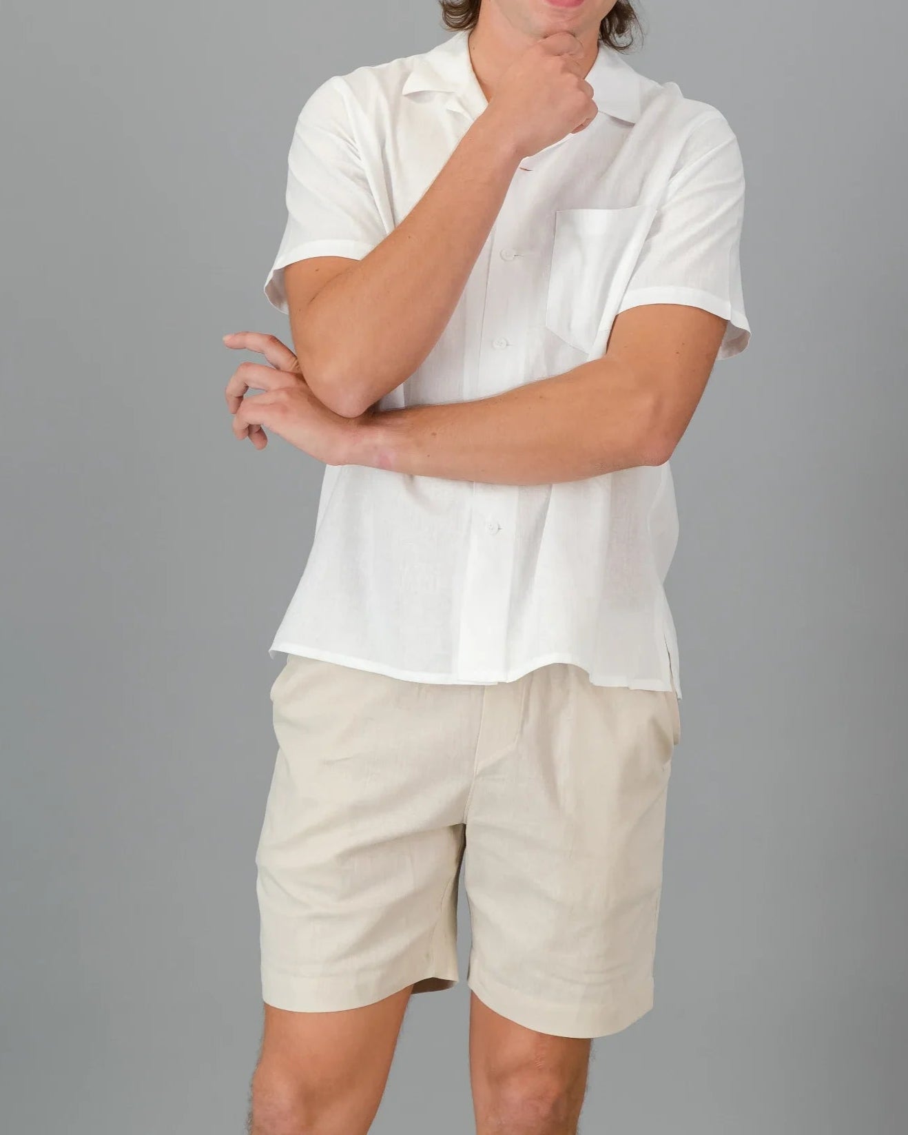 Linnen Shorts-2