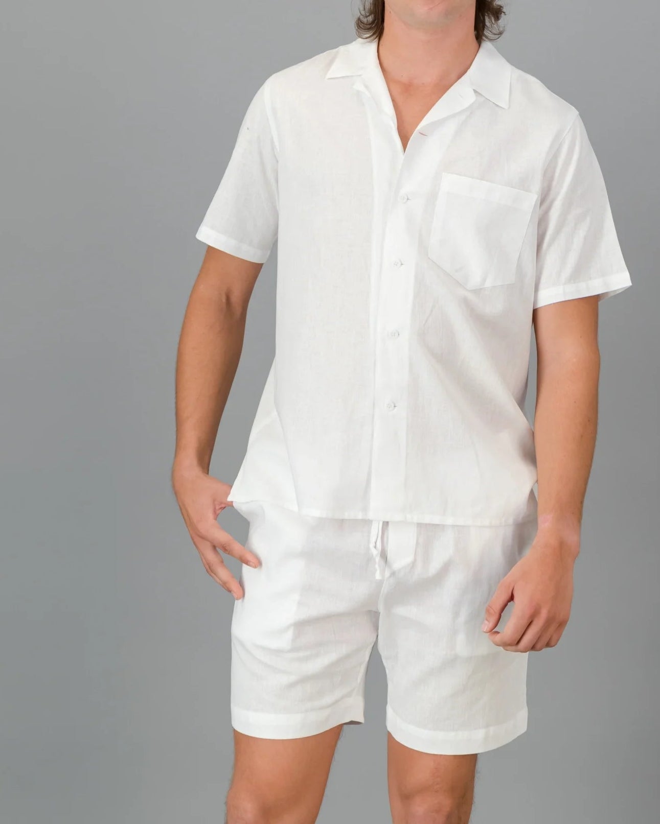 Linnen Shorts-2